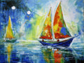 "Color Sails” Canvas Giclée