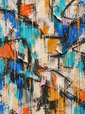 Abstract Peeled Paper — Canvas Giclée