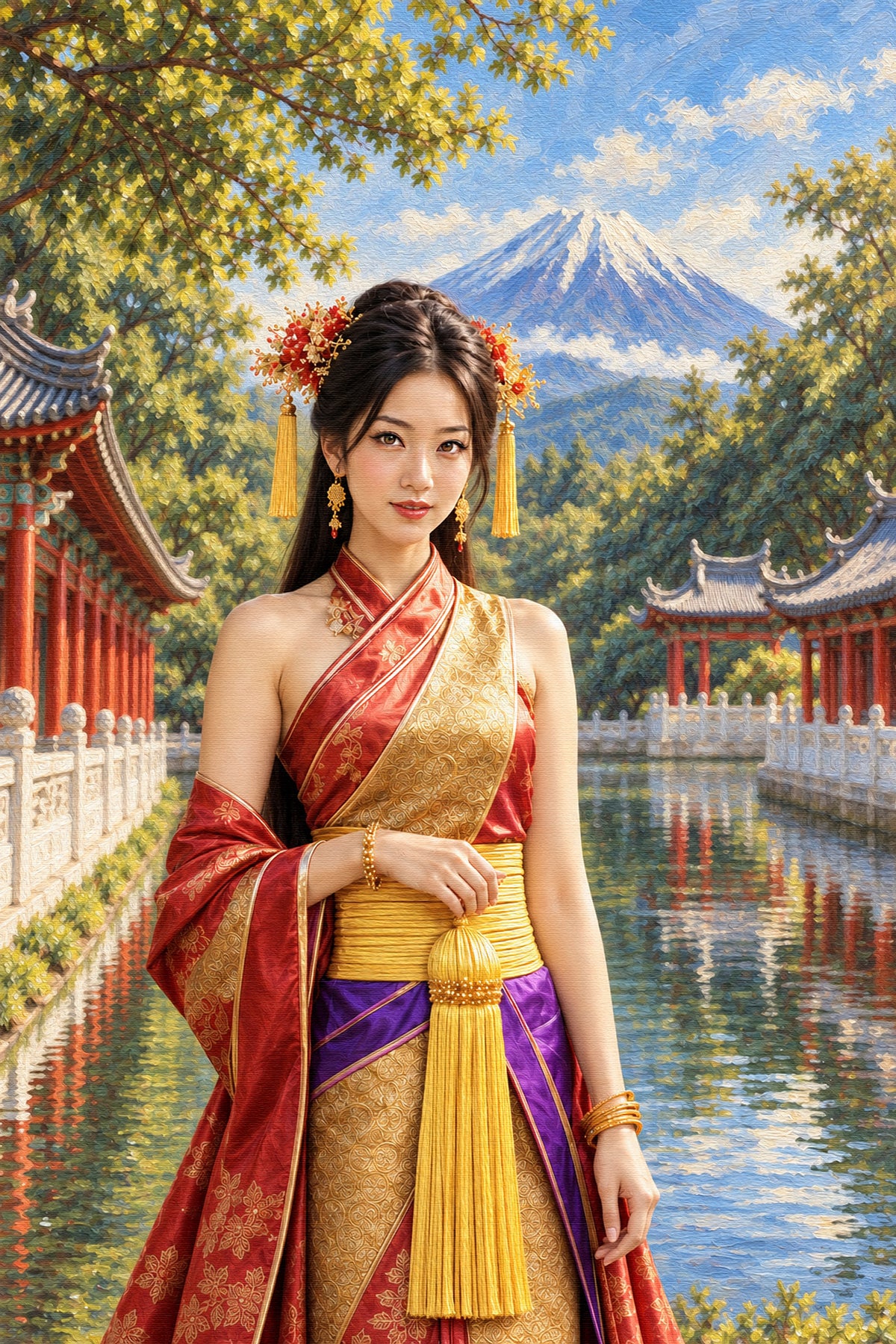 “China Girl” Paper Giclée