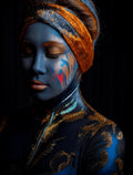 “Painted Face II” Canvas Giclée