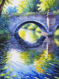 "Bridge Reflections"  Canvas Giclée